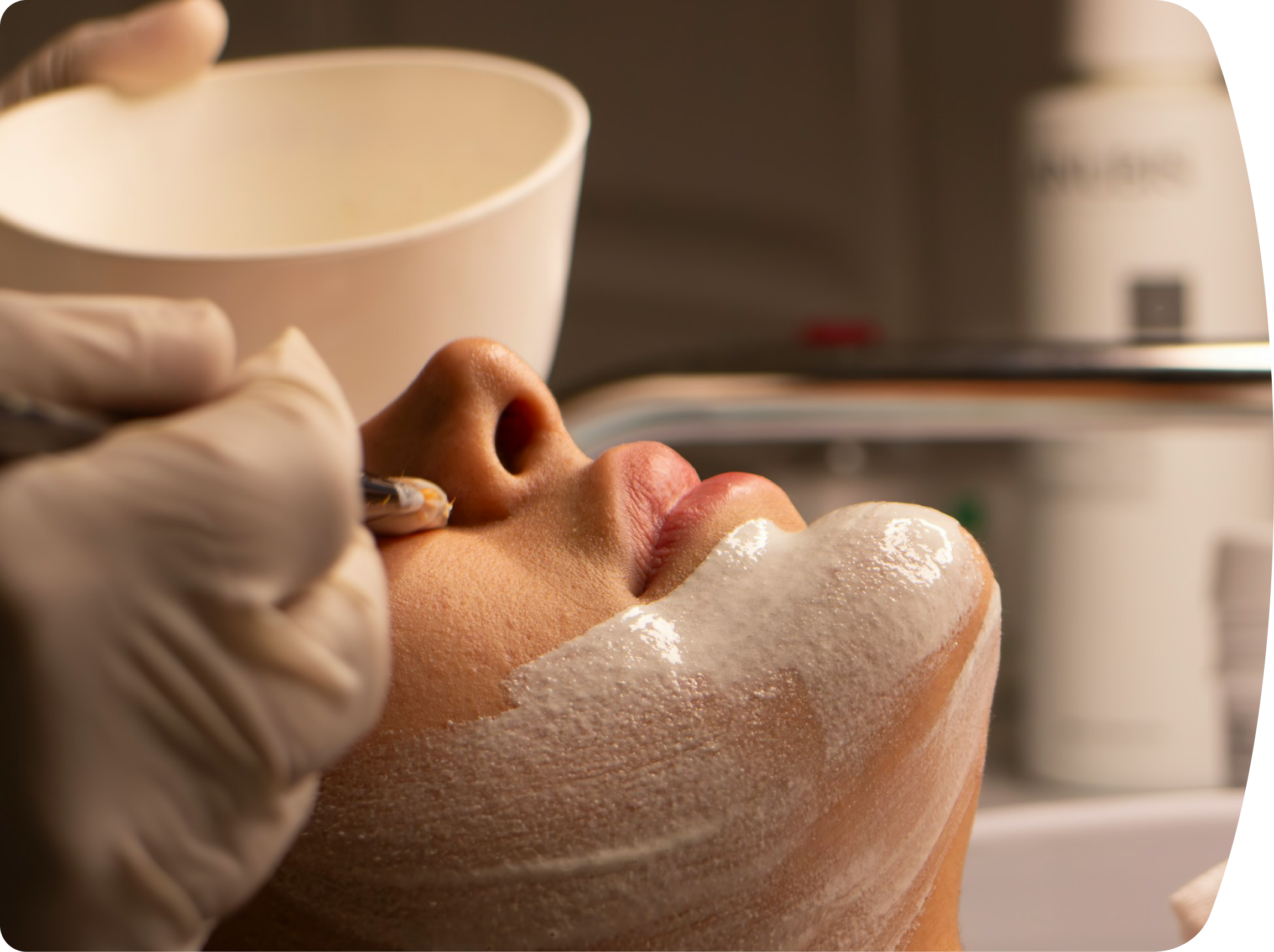 Gezichtsbehandeling in onze salon